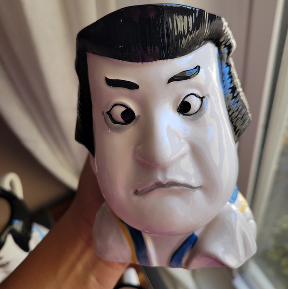 Vintage SIGMA TASTESETTER Japan Four Head Mugs Mens and Womens Hand Painted - Picture 12 of 12